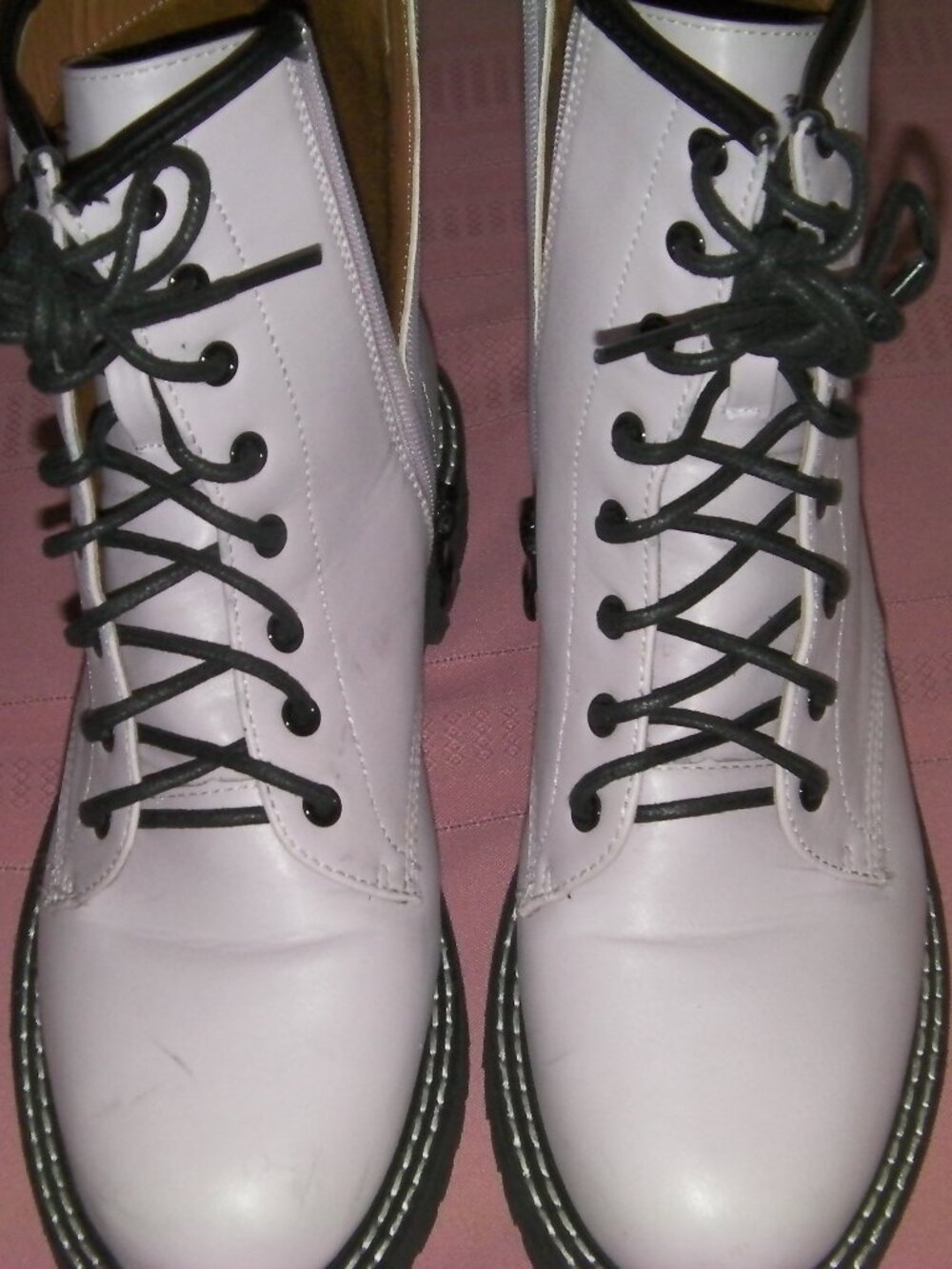 Ankle Boots, Light Lavender size 8-1/2